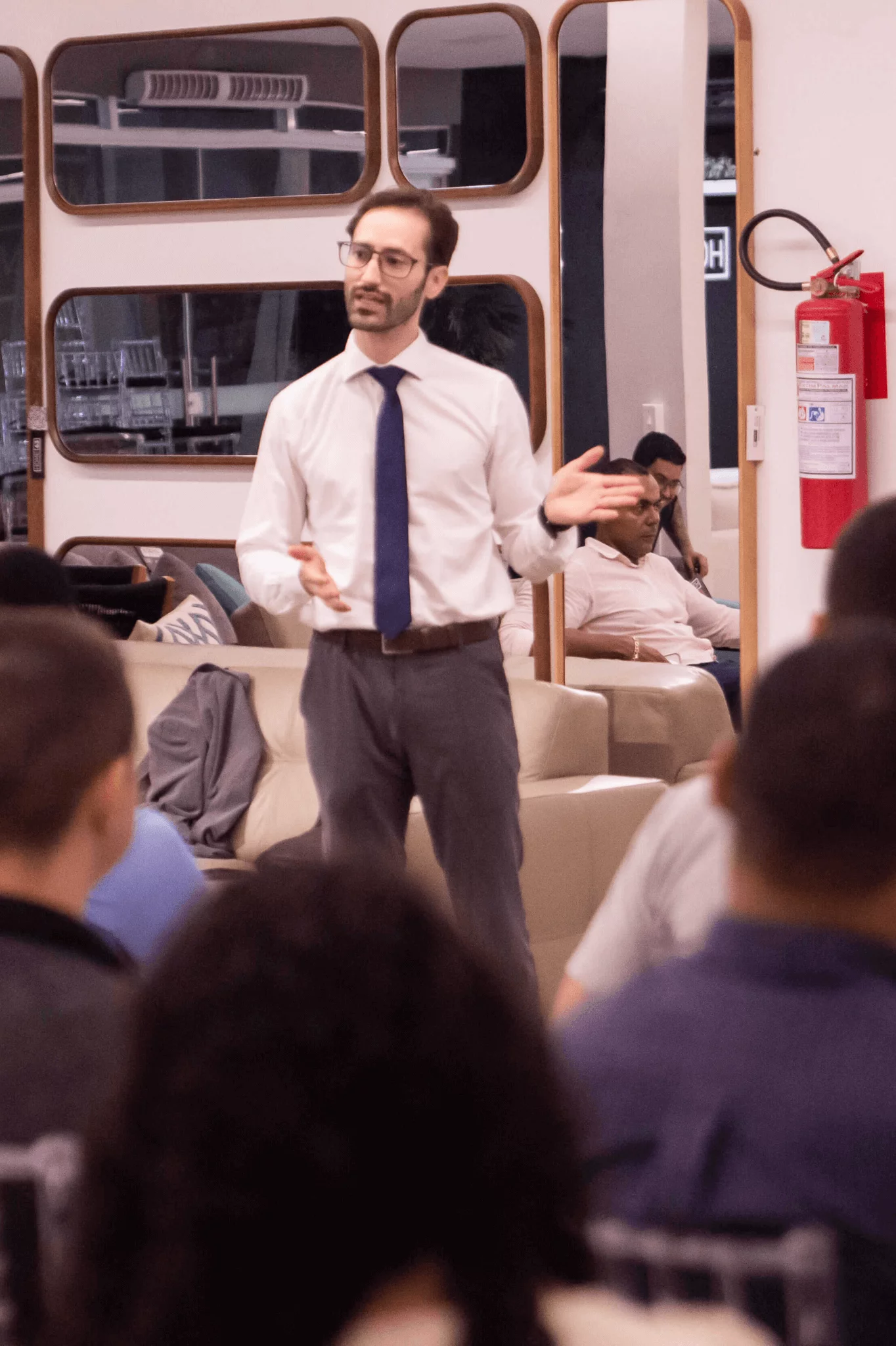 Dr. Rudinei Brunetto em congresso médico